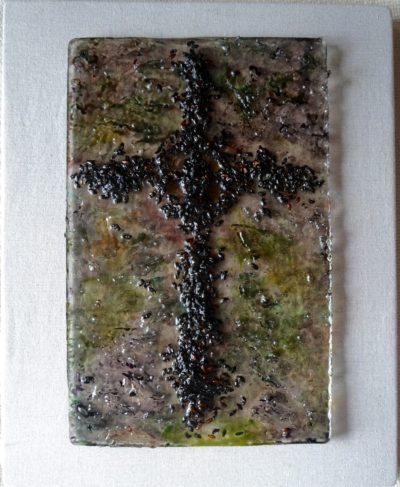 蝿 蛆 Pilgrims 巡礼者 cross jesus christ 十字 art 芸術 akichiaki 空地空